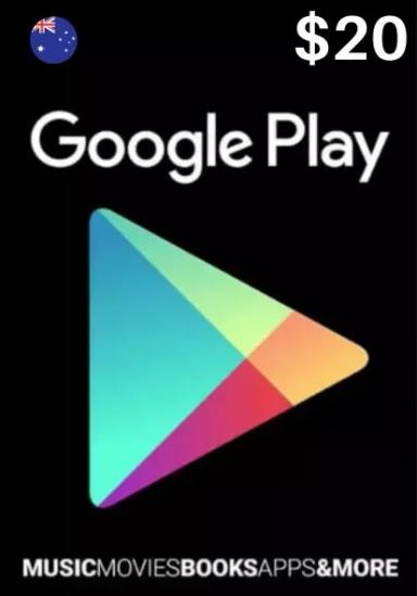 Austrālija Google Play 20 AUD Dāvanu karte cover image