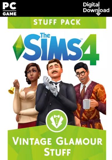 The Sims 4: Vintage Glamour Stuff DLC (PC/MAC) cover image