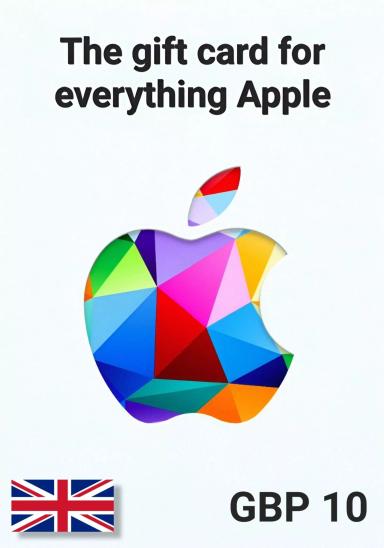 Apple iTunes UK 10 GBP Gift Card cover image