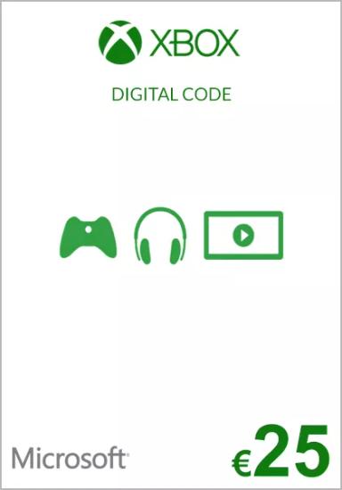 EU Xbox 25 Euro Dāvanu Karte  cover image