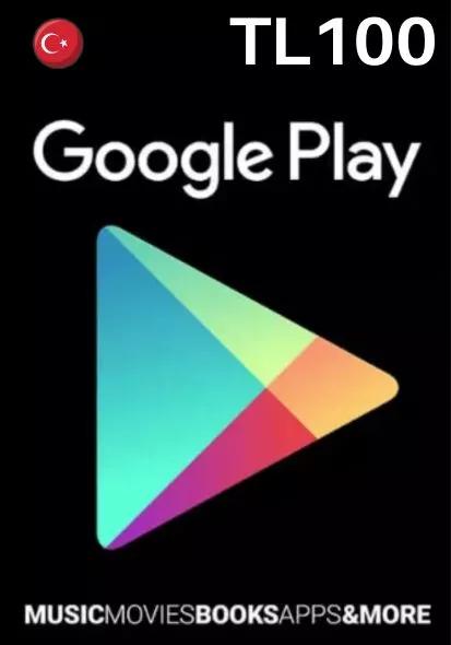 Turkey Google Play 100 TRY Gift Card_COVER