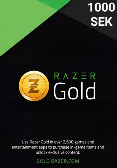 Razer Gold 1000 SEK Gift Card cover image