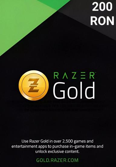 Razer Gold 200 RON Gift Card cover image