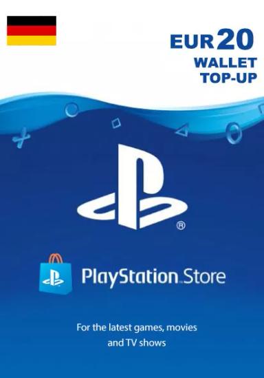Germany PSN 20 EUR Gift Card cover image