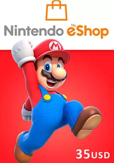 USA Nintendo 35 Dolāru eShop Dāvanu Karte cover image