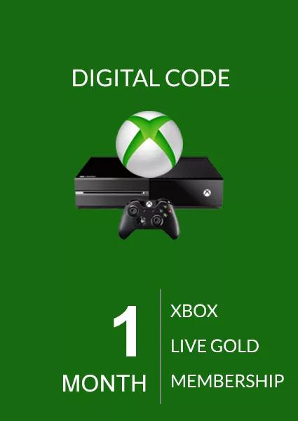 Xbox Live Gold 1 Month Membership (Global) 