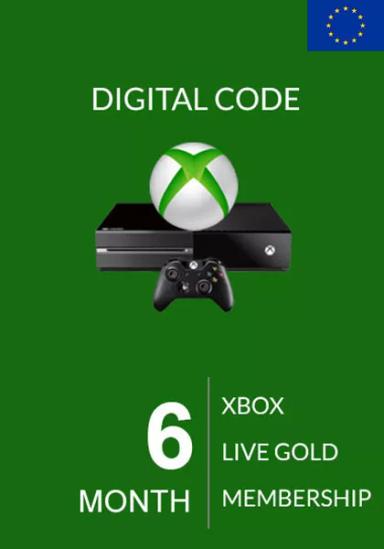 EU Xbox Live Gold 6 Mēnešu Abonements  cover image
