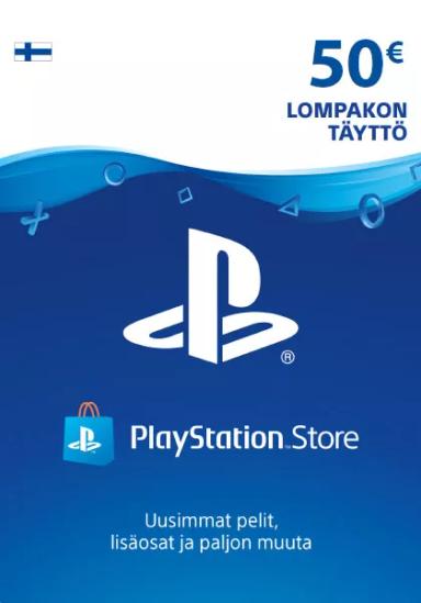 Finland PSN 50 EUR Gift Card cover image