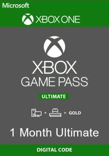 Xbox Game Pass Ultimate 1 Mēneša Abonements (Xbox & PC) cover image