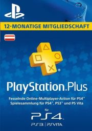 Austrijas PSN Plus 12 Mēnešu Abonements