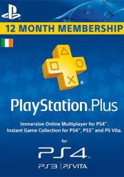 Īrijas PSN Plus 12 Mēnešu Abonements