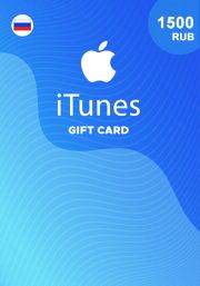 iTunes Krievijas 1500 RUB Dāvanu Karte