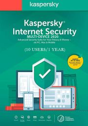 Kaspersky Internet Security Multi-Device 2023 (10 lietotāji , 1 gads)