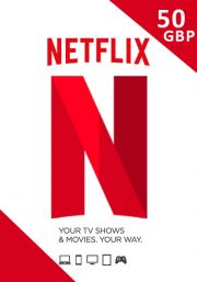 UK Netflix Dāvanu Karte 50GBP
