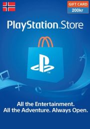 Norvēģijas PSN 200 NOK Dāvanu Karte