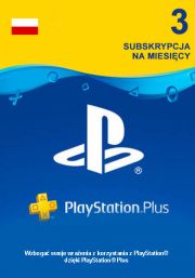 Polija PSN Plus 3 Mēnešu Abonements