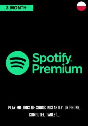Polija Spotify Premium 3 Mēneša Abonements
