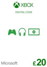 UK Xbox 20 GBP Dāvanu Karte 
