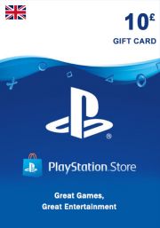 UK PSN 10 GBP Dāvanu Karte
