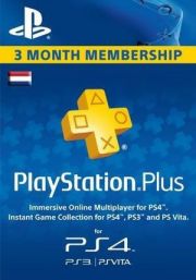 Holandes PSN Plus 3 Mēnešu Abonements