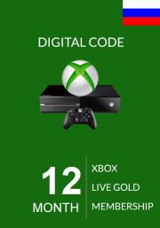 RUS Xbox Live Gold 12 Mēnešu Abonements 